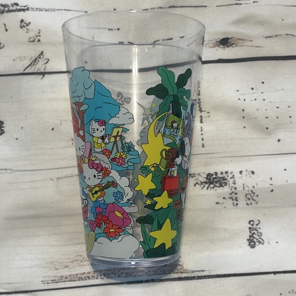 McDonalds Collector Cup 2024 Hello Kitty Snoopy Set of 2 plastic - Picture 4 of 7